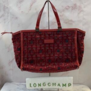 GUC Longchamp Red Women's Bag